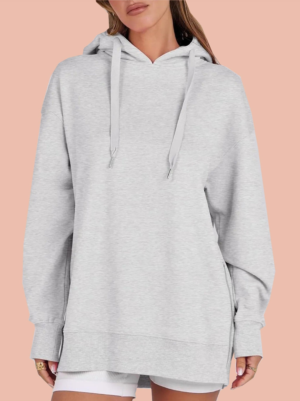 Women's Side Zipper Oversized Hoodies (Buy 2, Get Free Shipping)
