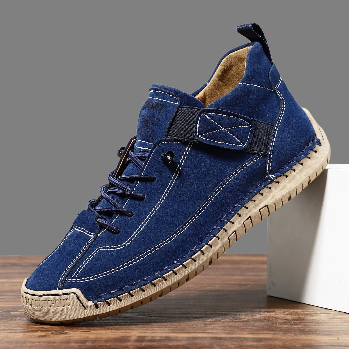 Men's Handmade Leather Orthopedic Comfortable Shoes
