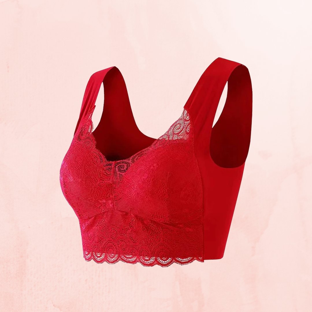 🔥Last Day Buy 1 Get 2 Free😍-Seamless Wireless Lace Push-Up Bra