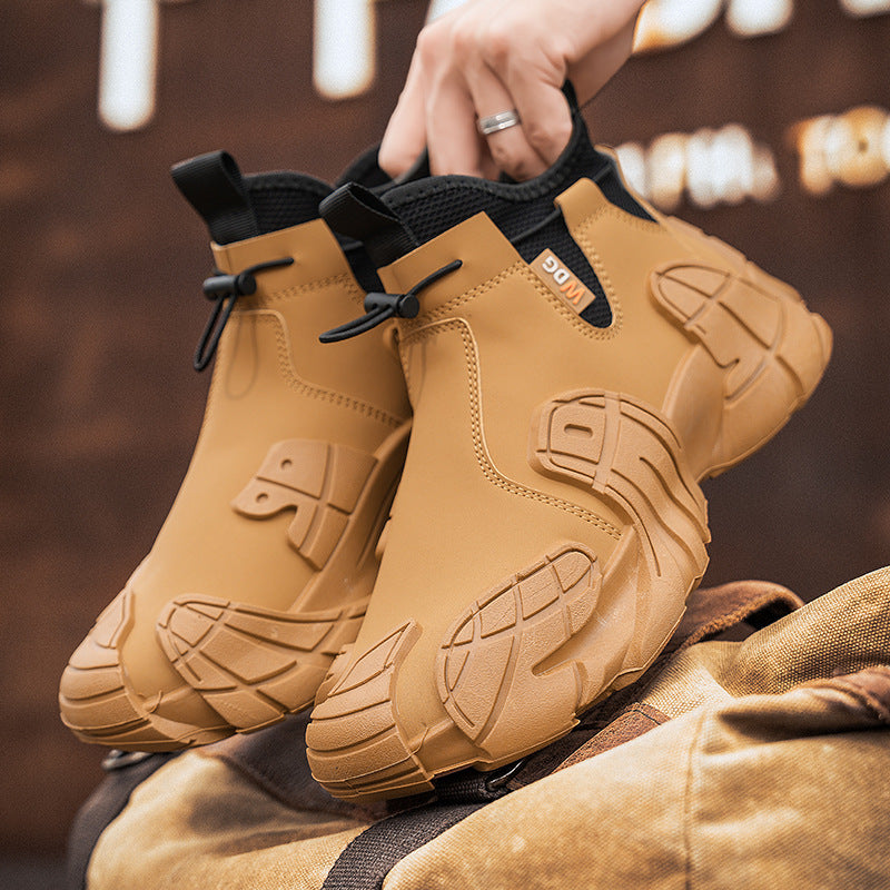 Men's Soft Waterproof Hiking Boots