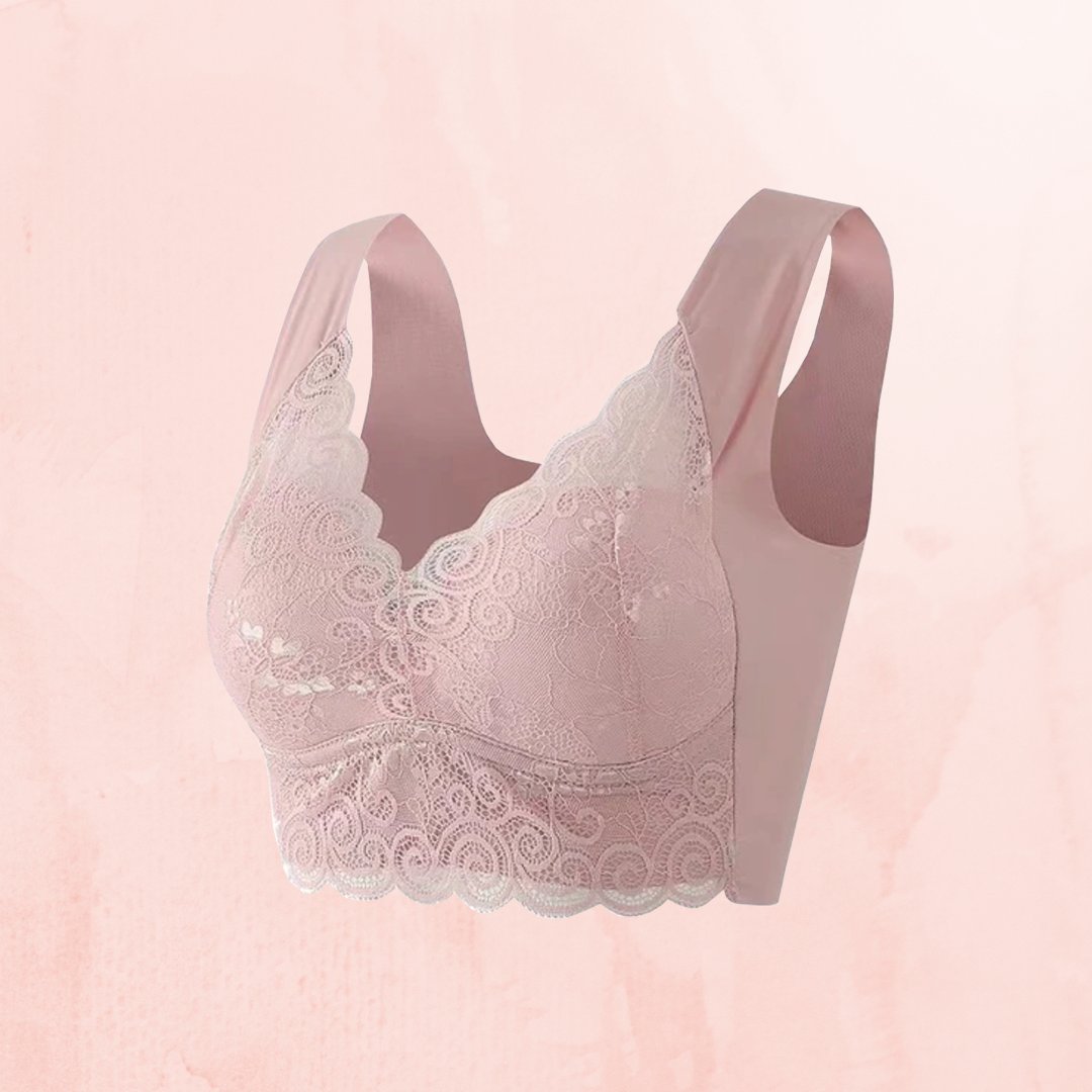 🔥Last Day Buy 1 Get 2 Free😍-Seamless Wireless Lace Push-Up Bra