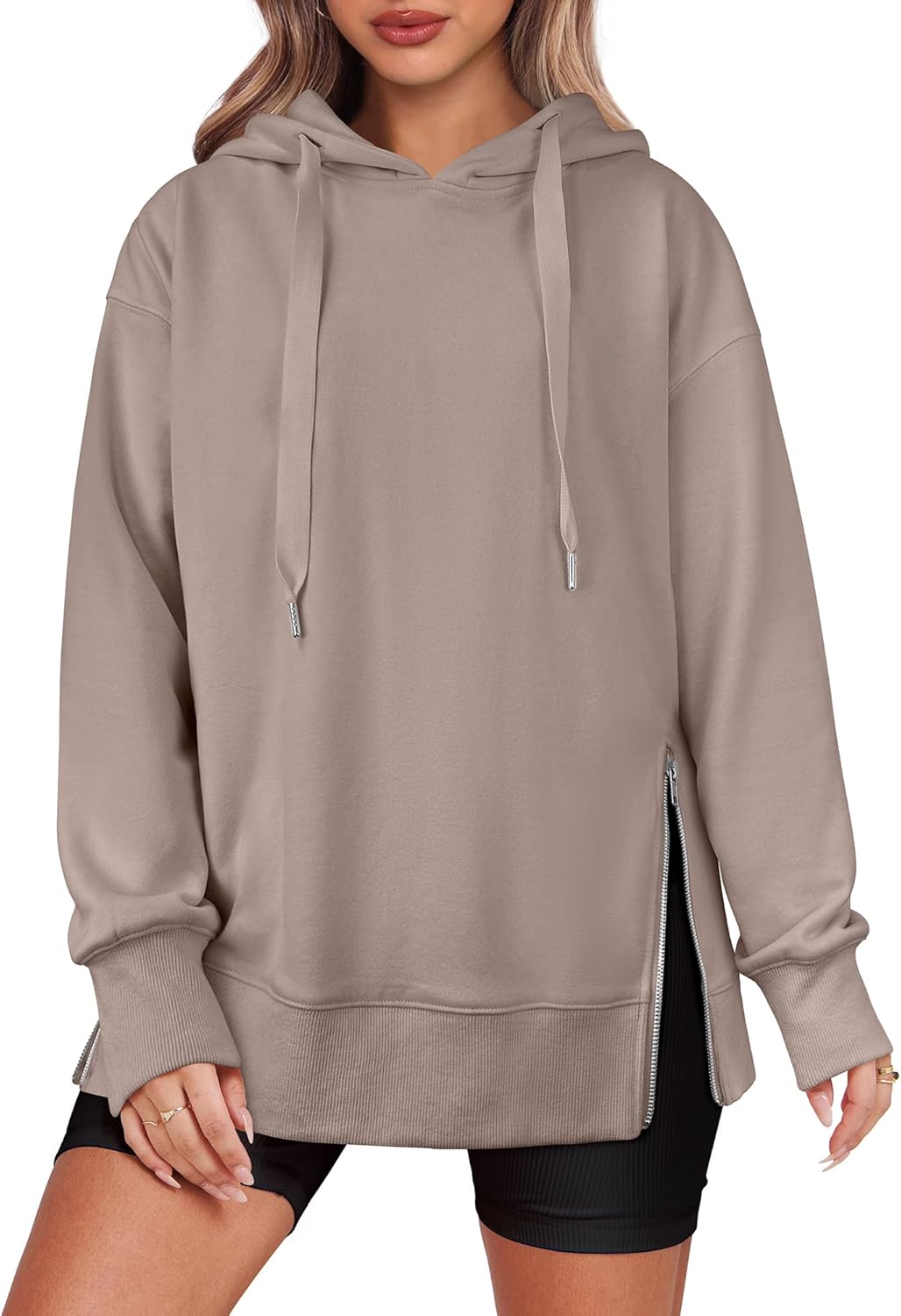Women's Side Zipper Oversized Hoodies (Buy 2, Get Free Shipping)