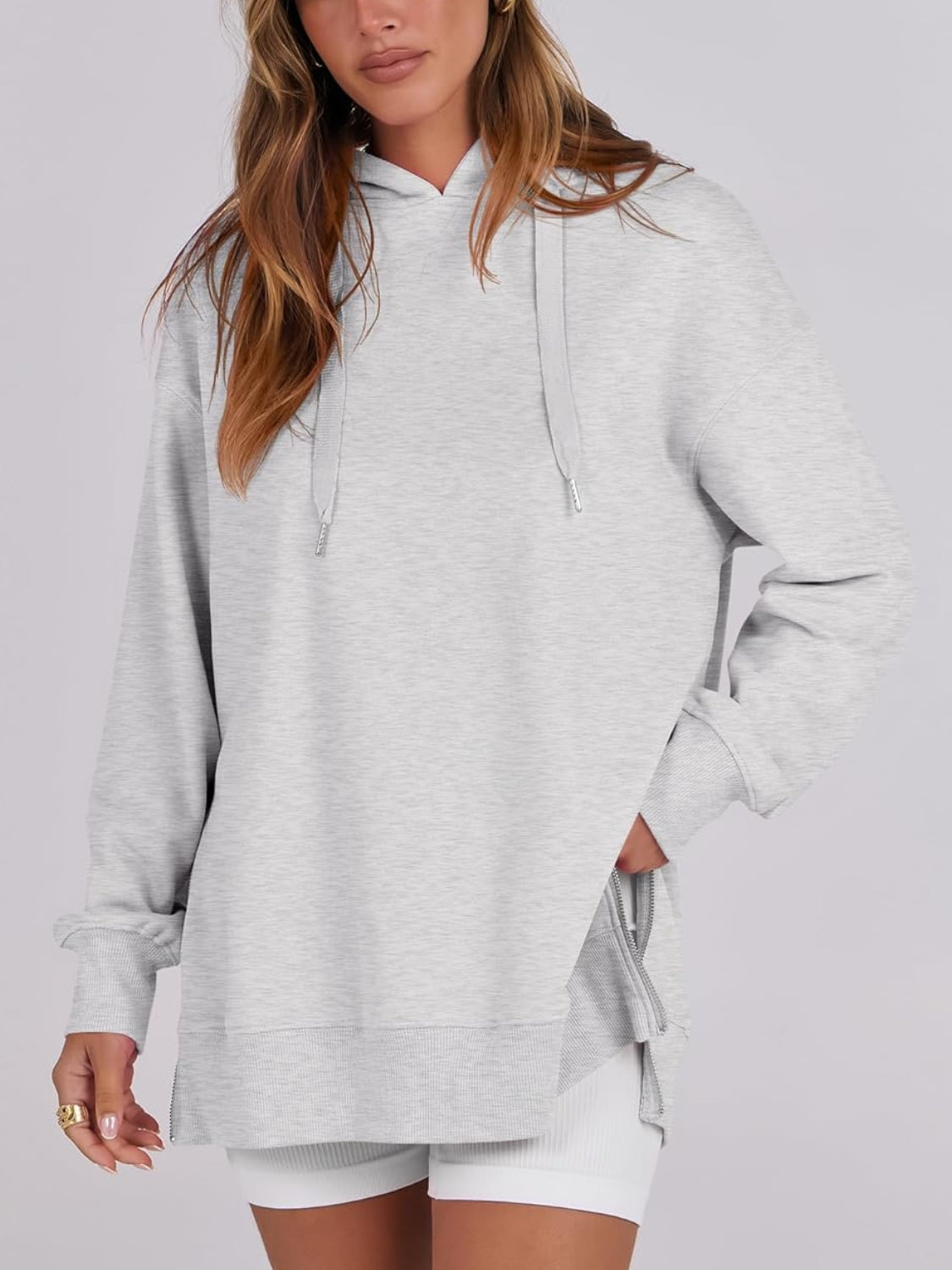 Women's Side Zipper Oversized Hoodies (Buy 2, Get Free Shipping)