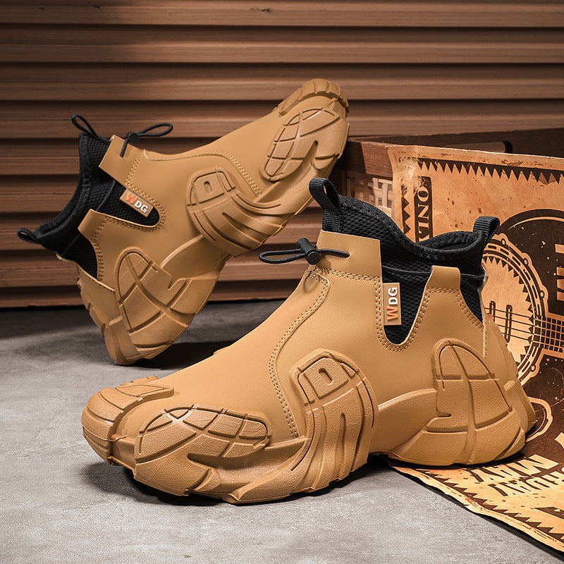 Men's Soft Waterproof Hiking Boots