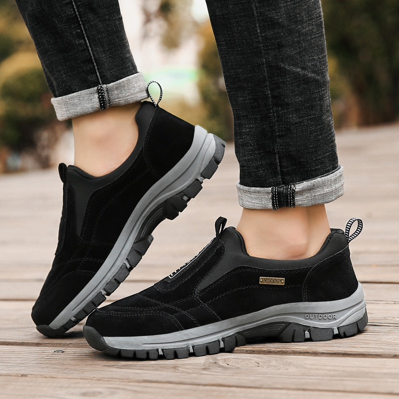🔥Men's Comfortable Waterproof Orthopedic Walking Shoes Hiking Shoes