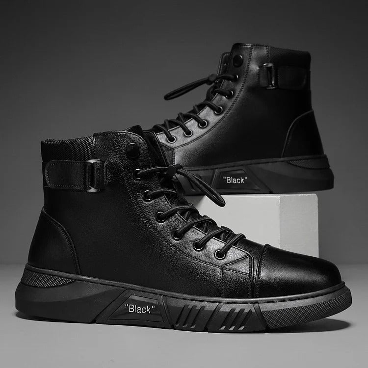 🔥Last Day 49% OFF! 2024 Men's Genuine Leather Martin Boots