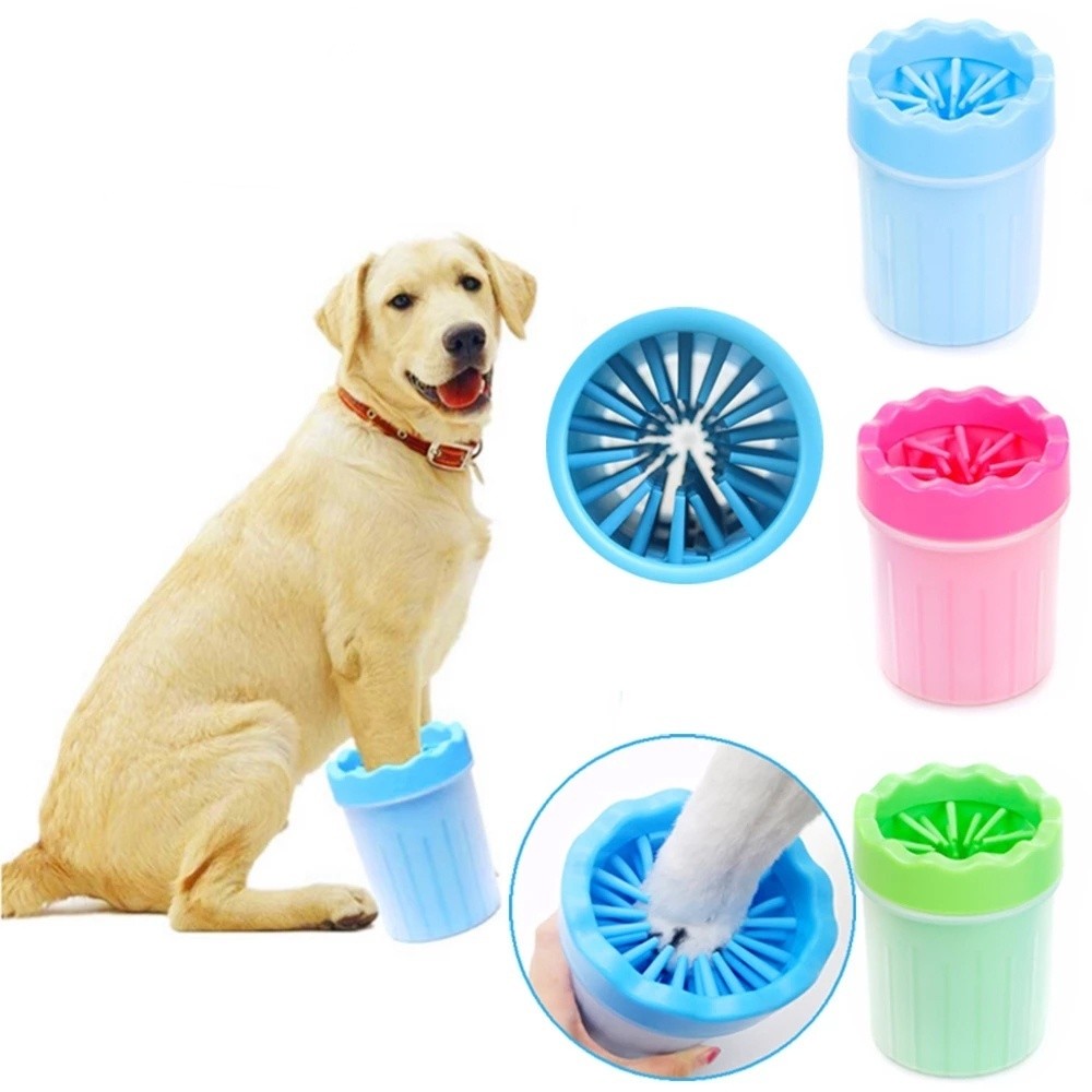 Pet Paw Cleaner (Cup with Silicone Brush)