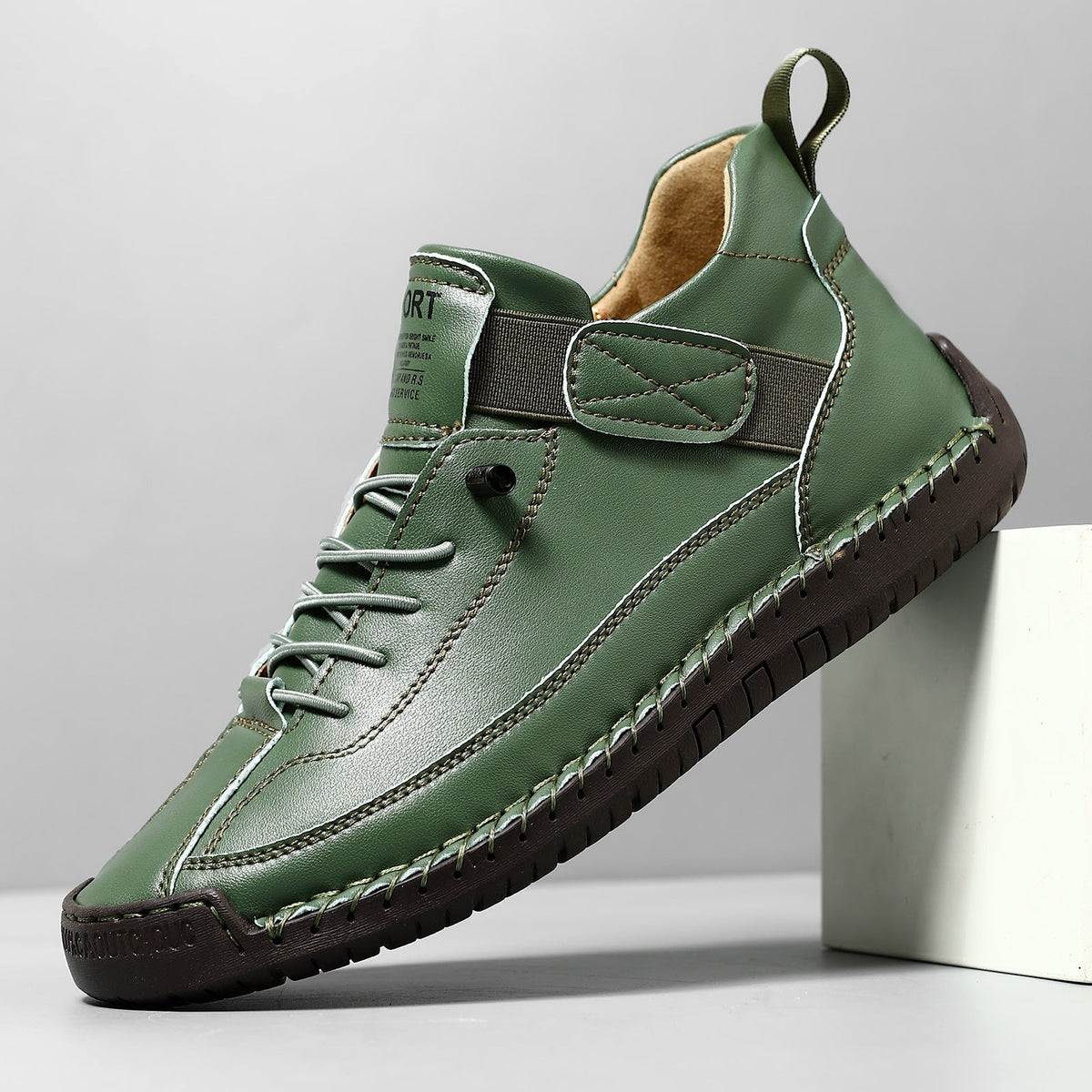 Men's Handmade Leather Orthopedic Comfortable Shoes