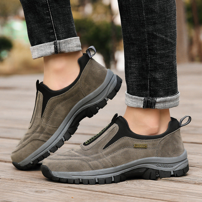 🔥Men's Comfortable Waterproof Orthopedic Walking Shoes Hiking Shoes
