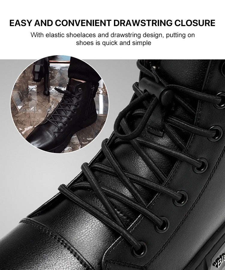 🔥Last Day 49% OFF! 2024 Men's Genuine Leather Martin Boots