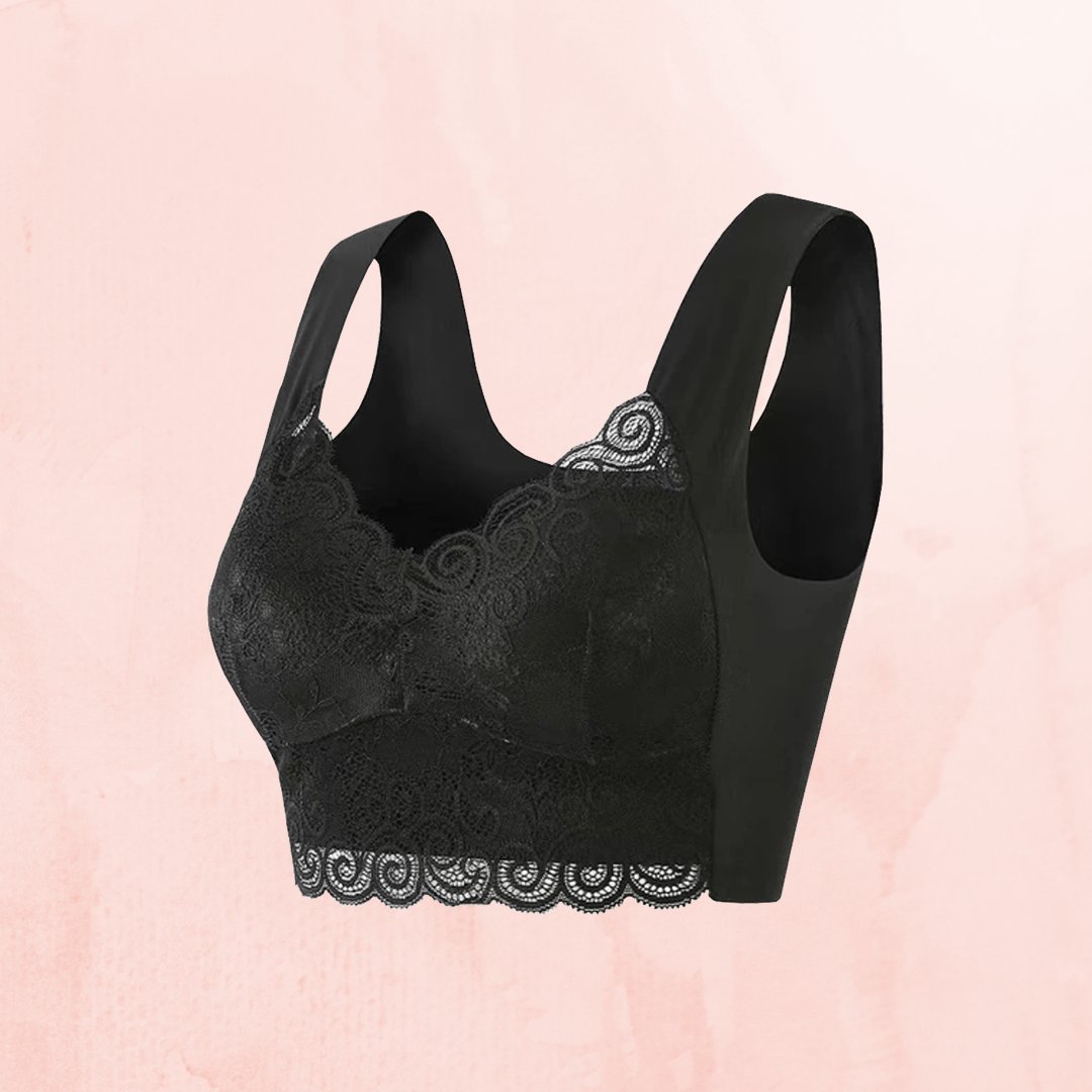 🔥Last Day Buy 1 Get 2 Free😍-Seamless Wireless Lace Push-Up Bra