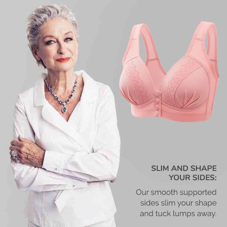 💕BUY 1 GET 2 FREE💕-2024 Front-Closure Breathable Skin-Friendly Cotton Bra