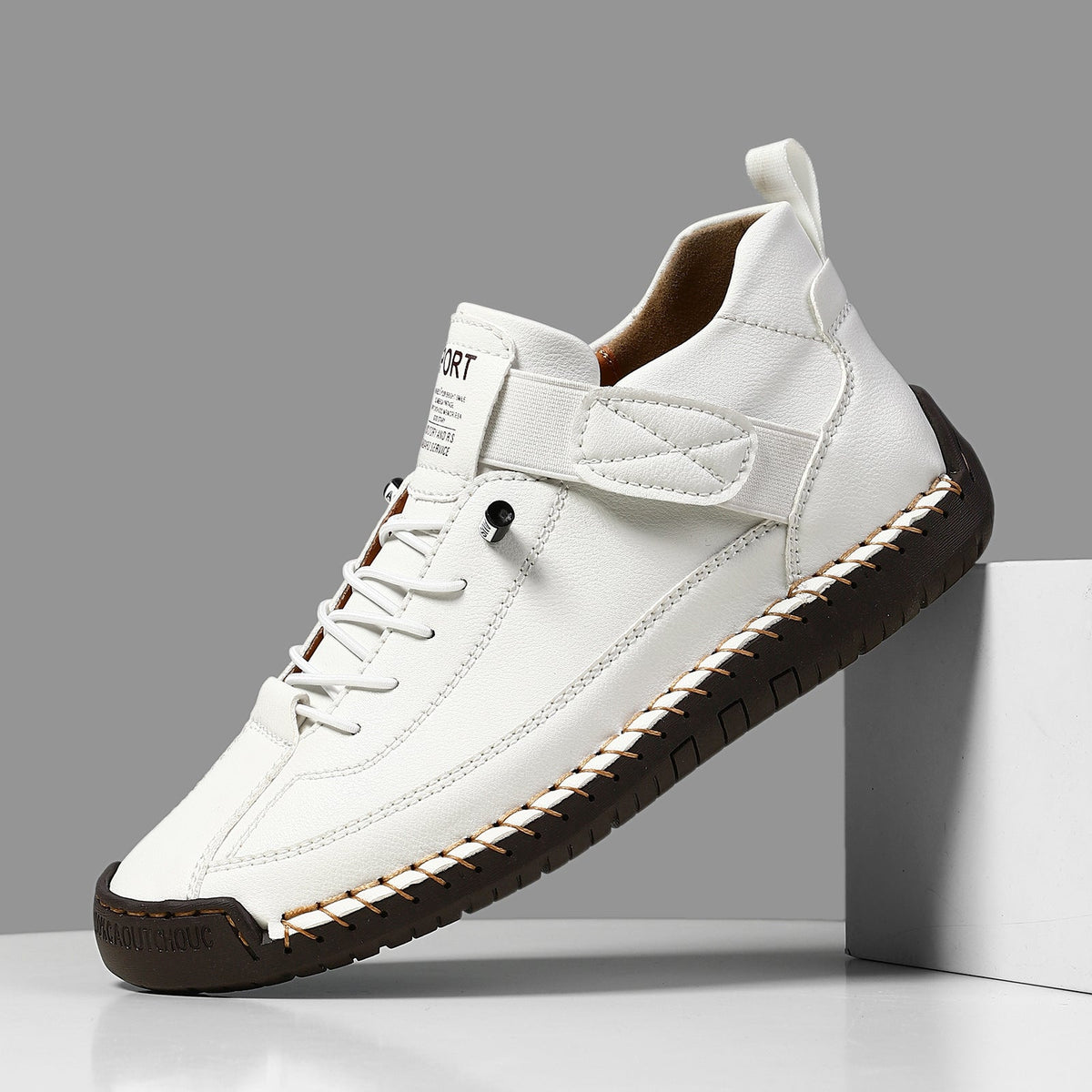 Men's Handmade Leather Orthopedic Comfortable Shoes